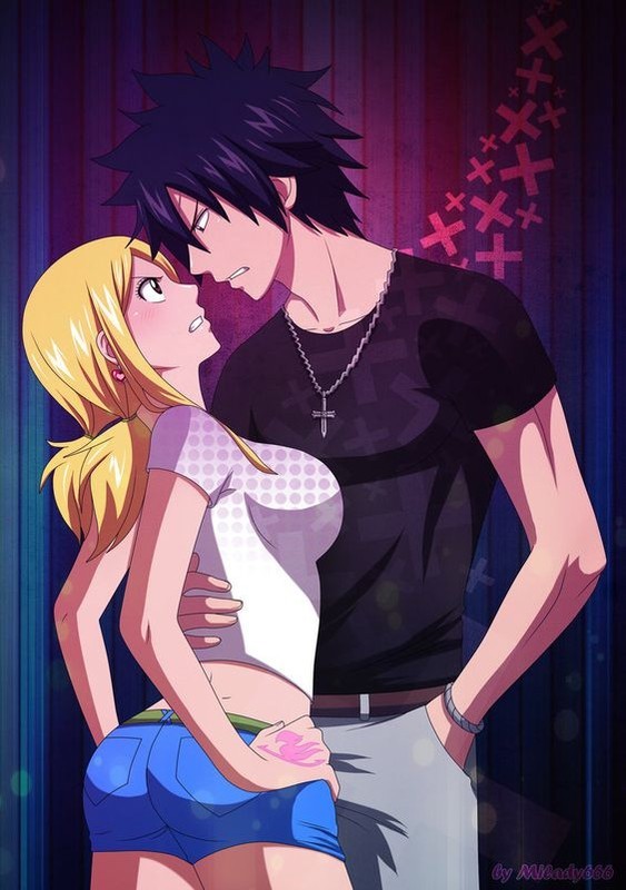 Lucy Heartfilia et Grey Fullbuster